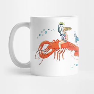 Lobster Girl Mug